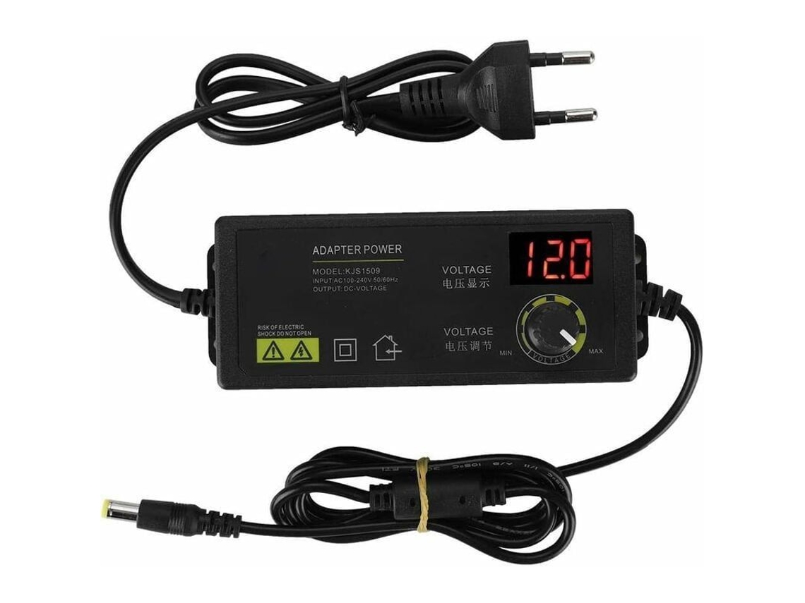 2026 adaptador de Energia Regulável 60w 2.5a 3 24v, Fonte de Alimentação Ajustável 100 240v Eu