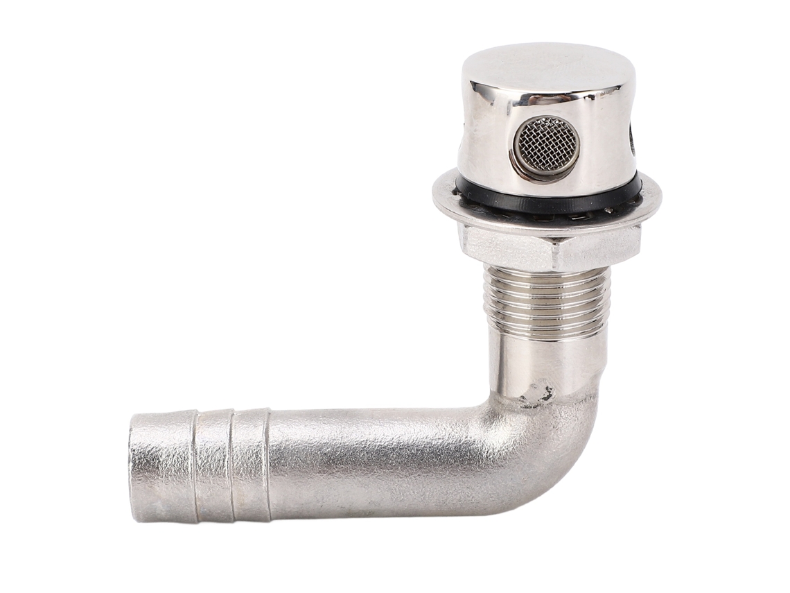 Vento De Tanque De Combustível Para Barco De Aço Inoxidável 316 Elbow 16mm Para Navios E Iates