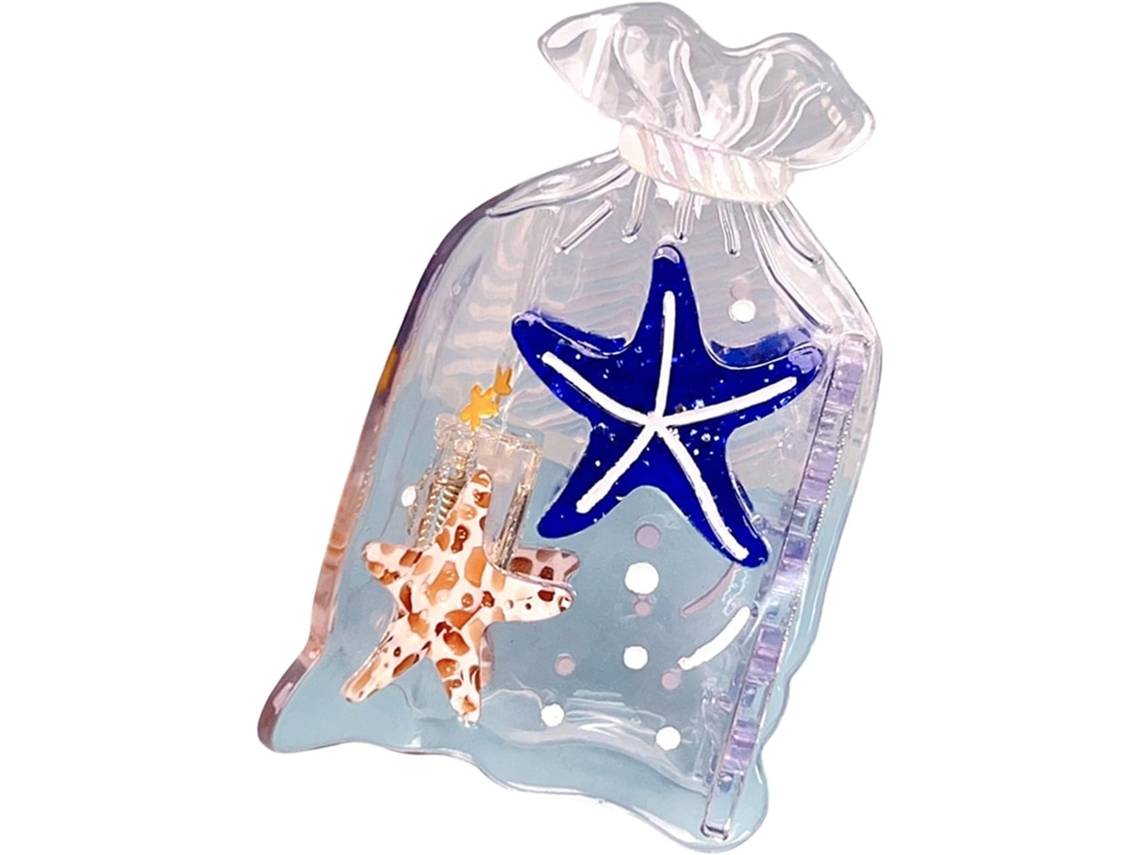 Presilhas de cabelo SFUSHOS com estrelas do mar e desenhos
