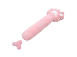 Almofada Longa de Pata de Gato Cartoon, Fofa, Lavável, para Dormir e Apoiar Pernas Rosa CHABERLU