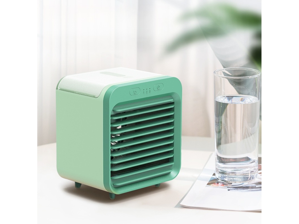 Mini climatizador USB 200ml, umidificador, 3 velocidades, VOLTEDGE