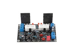 Placa de amplificador Mali, potência 100W, 2SC5200+2SA1943, com proteção de circuito, para alto falante