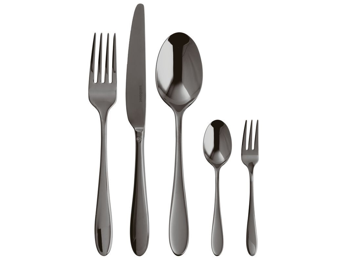 Servizio Di Posate Pz. 30 Sambonet Velvet Pvd 2black