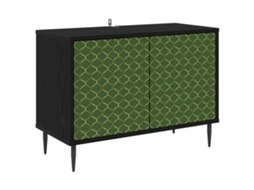 Vidaxl Gabinete Para Tv Geleen 69 X 33 X 50,5 Cm Carvalho Preto