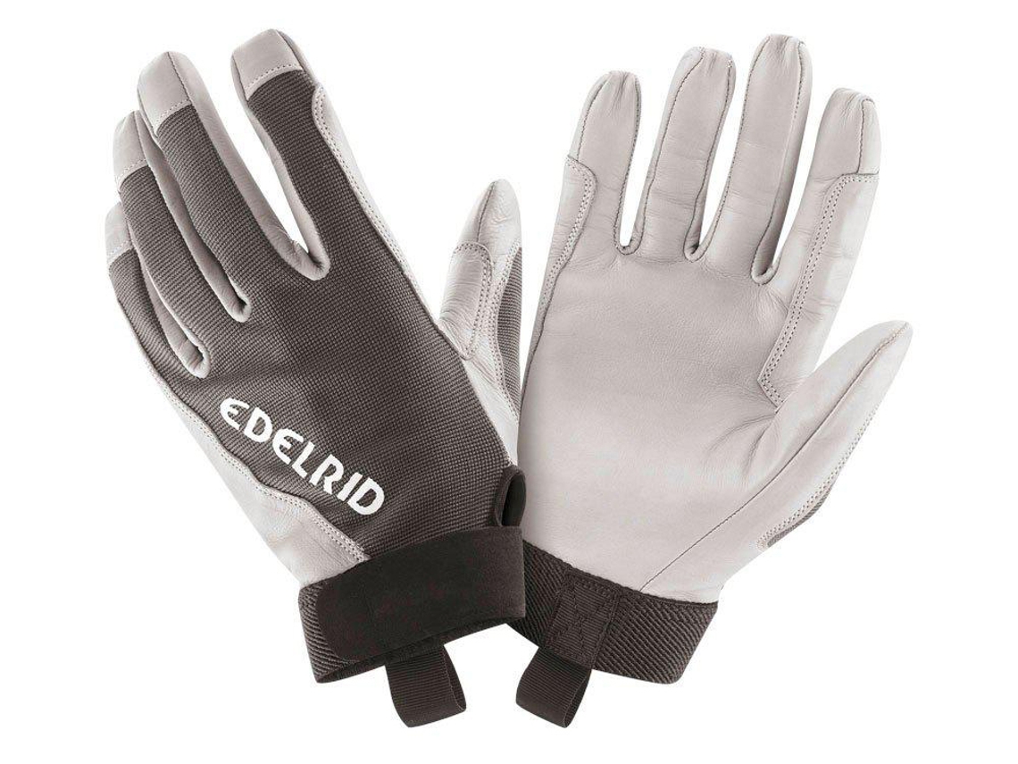 Luvas para Homem EDELRID Skinny Ii Branco para Montanha (S)