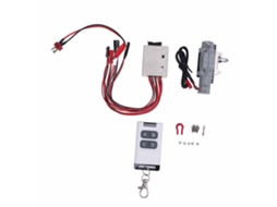 Mali guincho de Metal para Carro Rc 1/10 com Controle Remoto para Crawler D90 D110 Scx10 90046