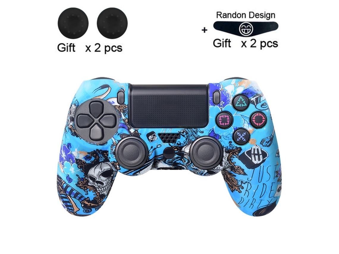 Capa Para Comando Ps4 Multicor