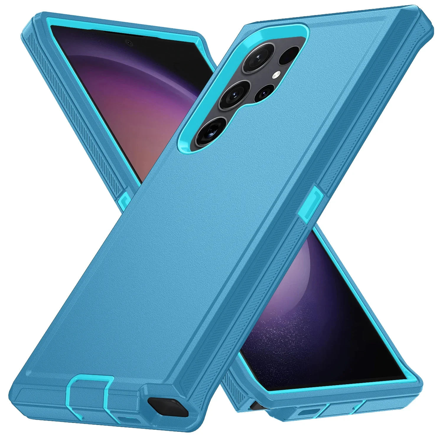 (azul, Galaxy S22 5g) Capa Resistente A Impactos De Nível Militar, Feita De Material De Pc Ultrarresistente.