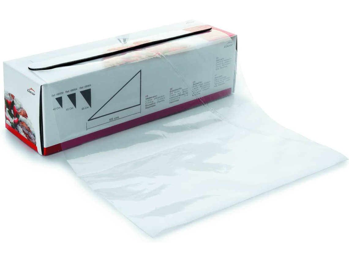 Conjunto 100 Sacos de Pasteleiro LACOR Descartáveis (Plástico)