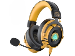 Lurelia Headset Gamer E900pro 7.1 Usb Microfone Amarelo