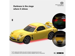 Brancok1/k2/k3 Rtr 1/43 2.4g 4wd Mini Drift Rc Carro Corrida Luz Led Controle Mesa Alta Velocidade On road Presente Meninos MDUG