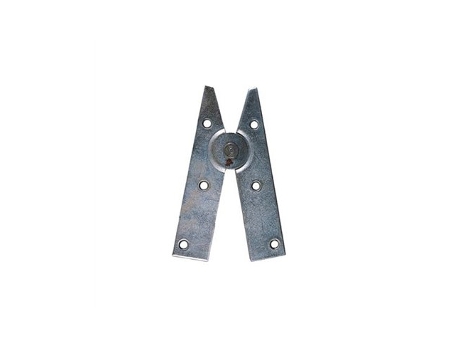 Caixa Com 10 Dobradiças Para Escada Galvanizadas 19cm 77702244 Lim Pons Lim