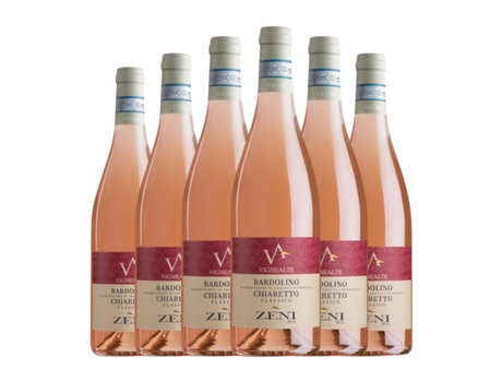 Vinho rosé ZENI Chiaretto Classico Vigne Alte Bardolino (0.75 L - 6 Unidades)