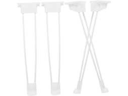 Conjunto De 4 Pés Mesa Dobráveis Em Metal Estilo Hairpin Para Centro, 35cm De Altura, Suporte Dobrável Para Mesa, Ideal