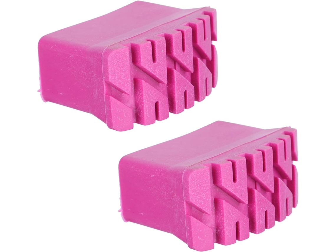 Conjunto De 2 Pés De Borracha Antiderrapantes Para Escada, Capas Para Pés De Escada