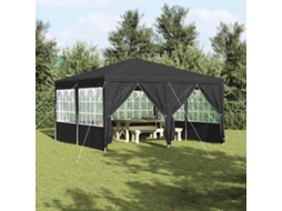 Vidaxl Tenda De Festa Antracite 400 X 400 X 266 Cm Polietileno