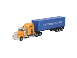 Mali brinquedo de Caminhão com Container 1:65 Liga Modelo Vivido para Crianças Meninos Meninas
