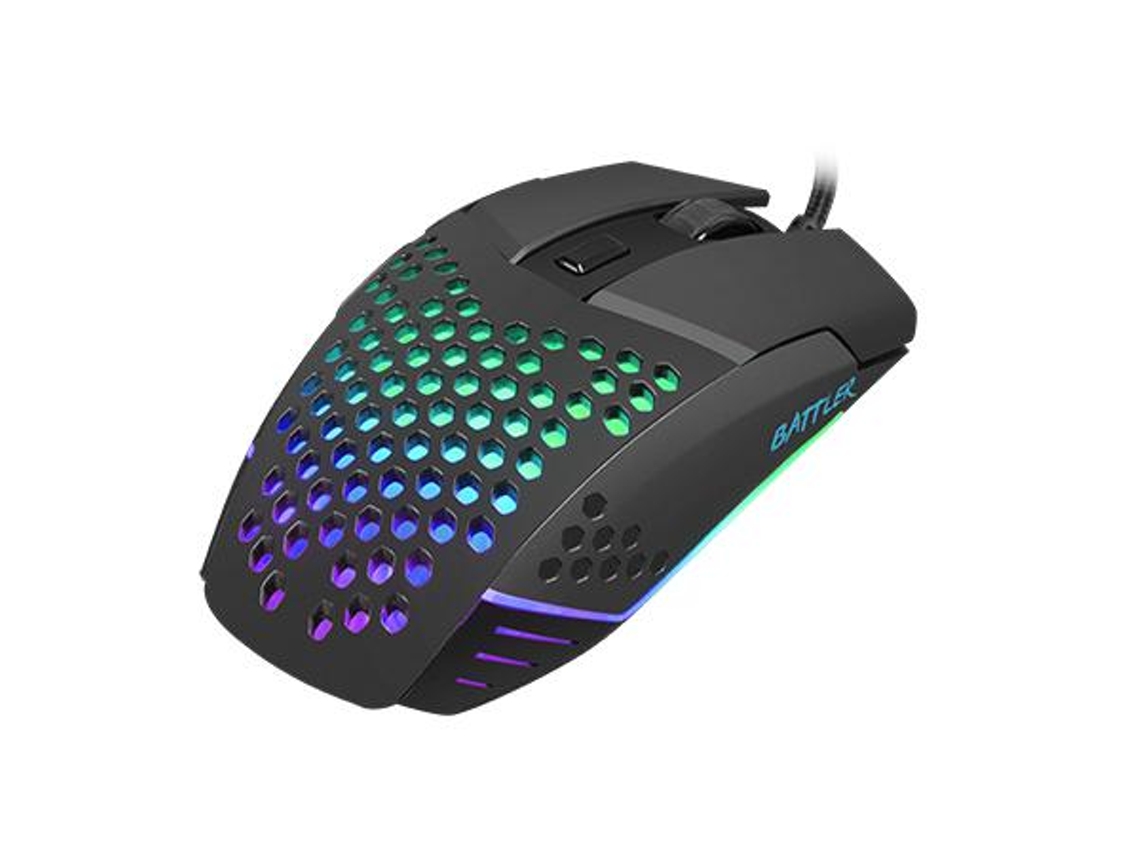 Fury Battler Rato Mão Direita Usb Type-A Ótico 6400 Dpi