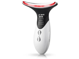 Instrumento De Beleza Yizhood M1 Ems Conjunto De Pescoço E Microcorrente Facial Antirrugas Clareamento Facial Para Uso Doméstico Branco