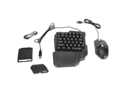 Lurelia Conjunto Teclado E Rato Sem Fios, Rgb, Gaming, Compacto, Android, Ios