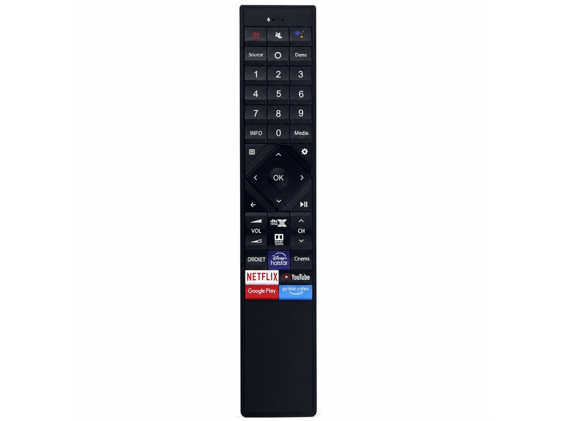Comando À Distância Para Tv Compatível Com Vu E Hisense Erf60d62v, Sem Configuração E Sem Voz_zhd