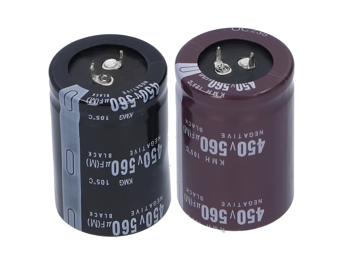 Capacitor Eletrolítico de Alumínio 450v 560μf