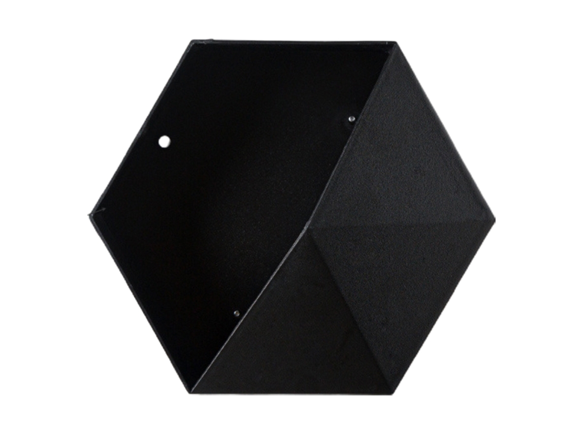 Prateleira de Parede Hexagonal Geométrica 26,5x23x6,5cm