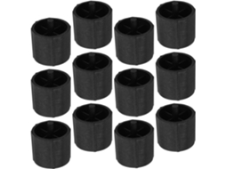 Conjunto Nuobesty com 12 núcleos de inserção transparentes em plástico resistente ao desgaste e de fácil instalação para dispensador.