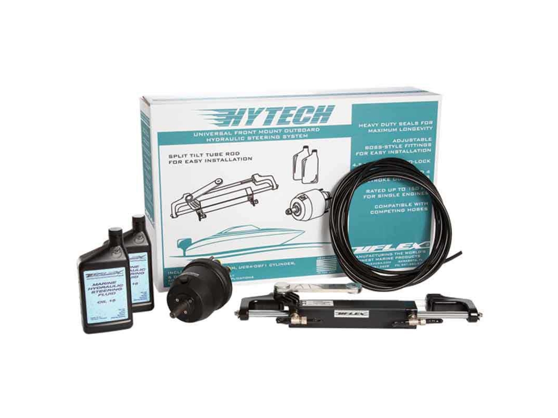 Sistema de Baixo Hp Front Mount Low Tu95 Prateadouflex