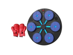 Máquina De Boxe Musical Para Treino Com Luvas E Manoplas De Boxe Equipamento De Boxe Para Uso Doméstico Brilvibera