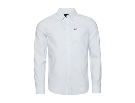Camisa para Homem SUPERDRY (3XL - Azul)