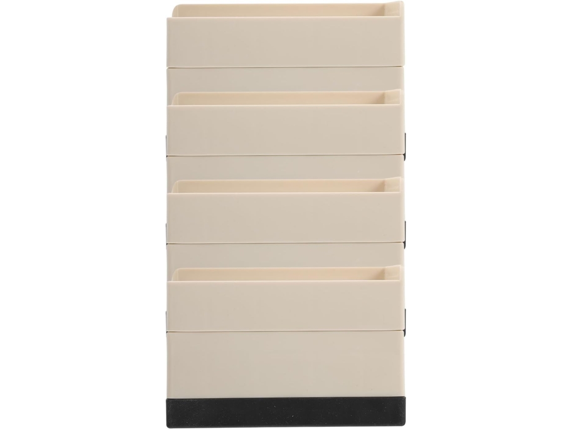Elevadores De Cama Antiderrapantes Bege, Feitos De Pp E Tpu, Conjunto De 4 Peças, Fácil Instalação Para Elevar Móveis