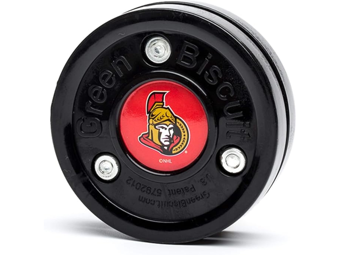 Disco De Treino Verde Biscuit - Nhl (ottawa Senators)