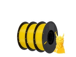 Fio Para Impressora 3d, Material Petg, Entrega Rápida, 3 Kg, Amarelo Slowmoose