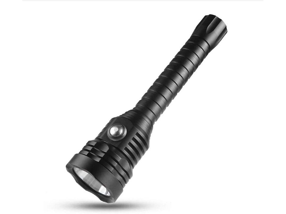 Tocha De Mergulho À Prova Dágua, Lanterna De Luz Led Para Mergulho, Natação, Caminhadas, Camping, Pesca, Fácil De Transportar, Yizhood (preto)