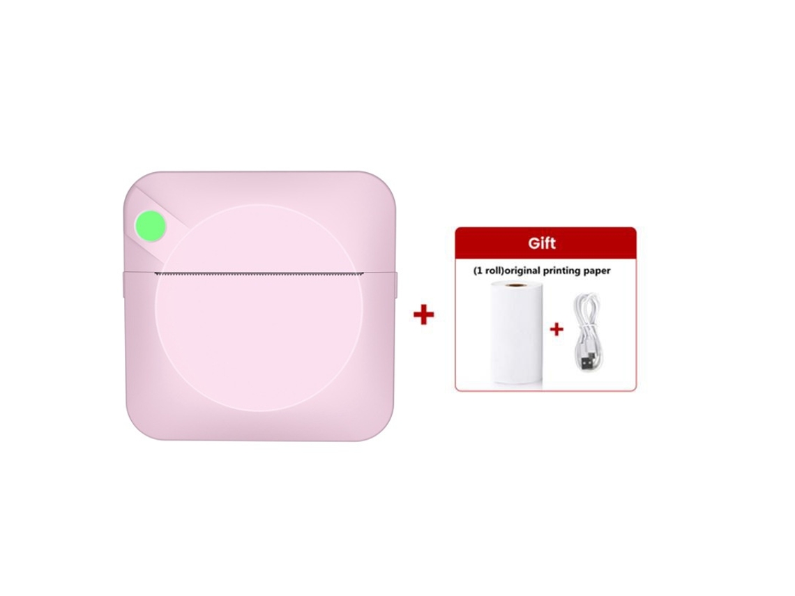 Mini Impressora Bluetooth Portátil 200dpi Impressora Térmica Compatível Com Ios E Android C1702 Tressino