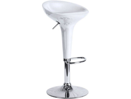 Banco  Madison (Branco - 45 x 87 / 67 x 40 cm - Policloreto de Vinila - Aço Reforçado)