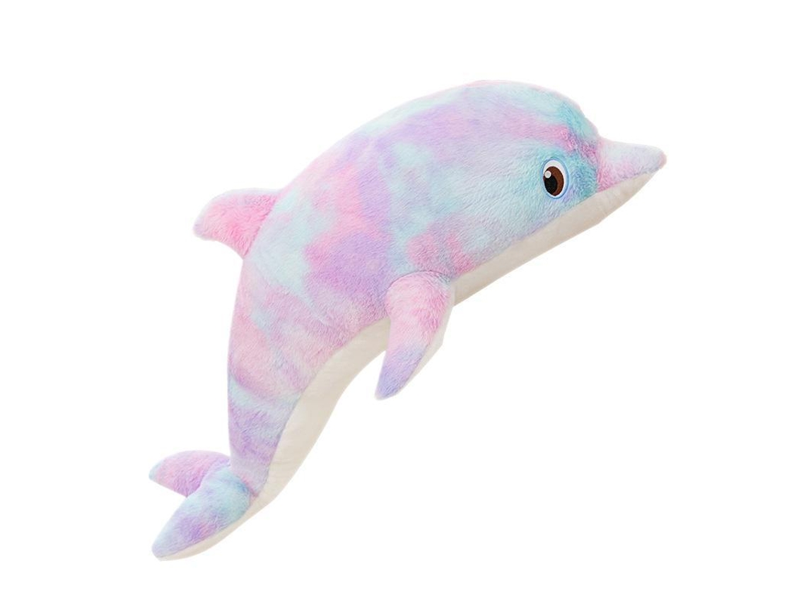 50cm Colorido Boneca Golfinho Brinquedo De Peluche Criativo, Almofada Estilo Ventilado