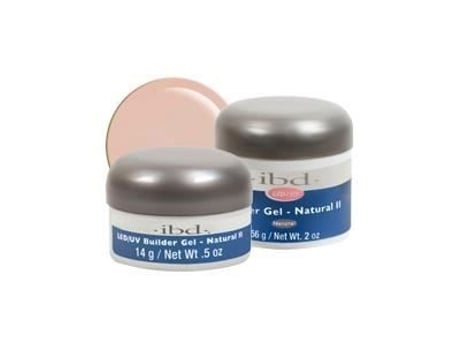 Gel Uv Led Ibd Builder Natural Ii Ibd 56g Construção De Unhas Transparente