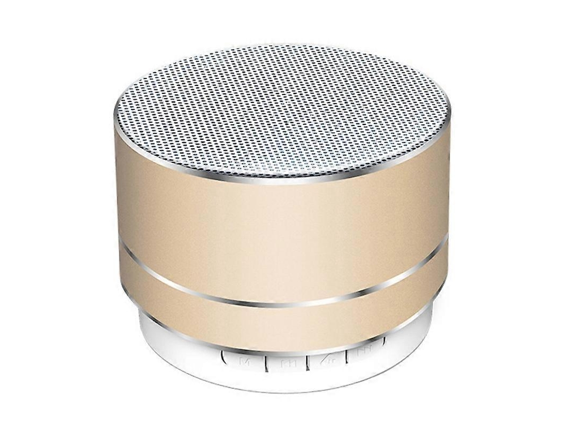 Mini Alto Falante Bluetooth Sem Fio De Metal Nostalgia88