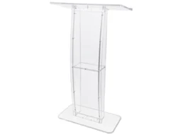 Púlpito De Acrílico Succebuy Para Pódio De Apresentação De Conferências 120 Cm Com Prateleira
