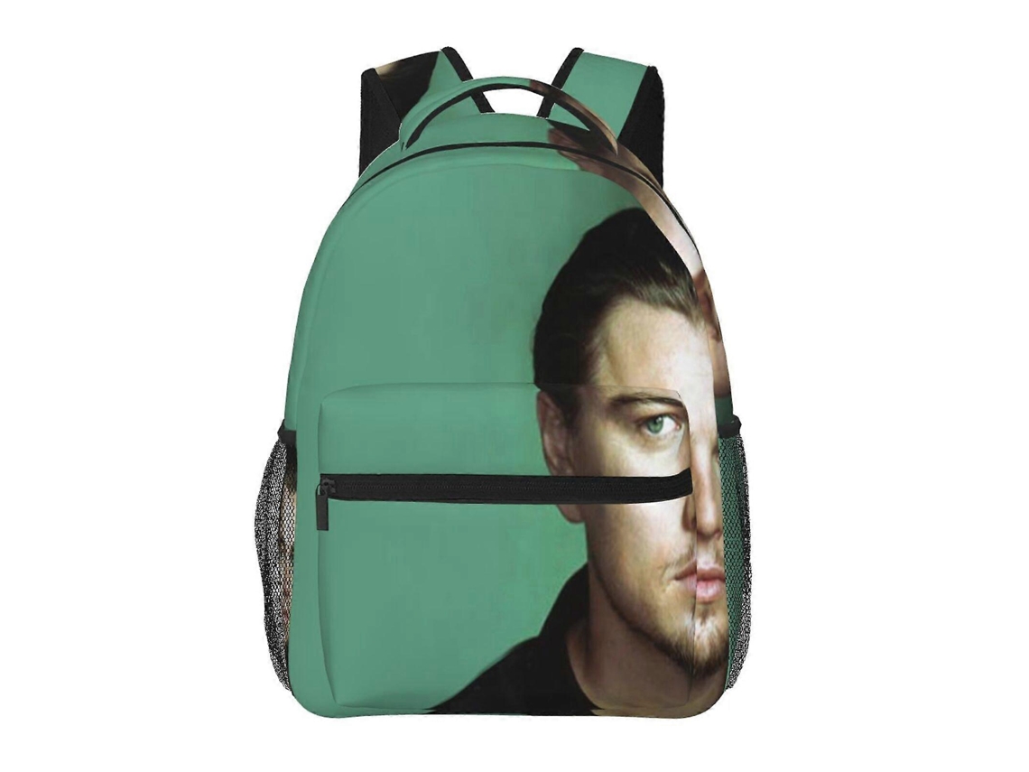 Mochila I66 Leonardo Dicaprio Para Escola E Trabalho, Leve E À Prova Dágua, Mochila Estilosa Para Estudantes E Adultos J66 Olysi Shop
