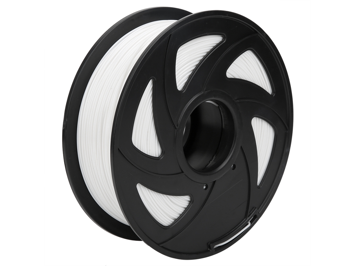 Filamento PLA Branco 1.75mm 1kg para Impressora 3d com Marca