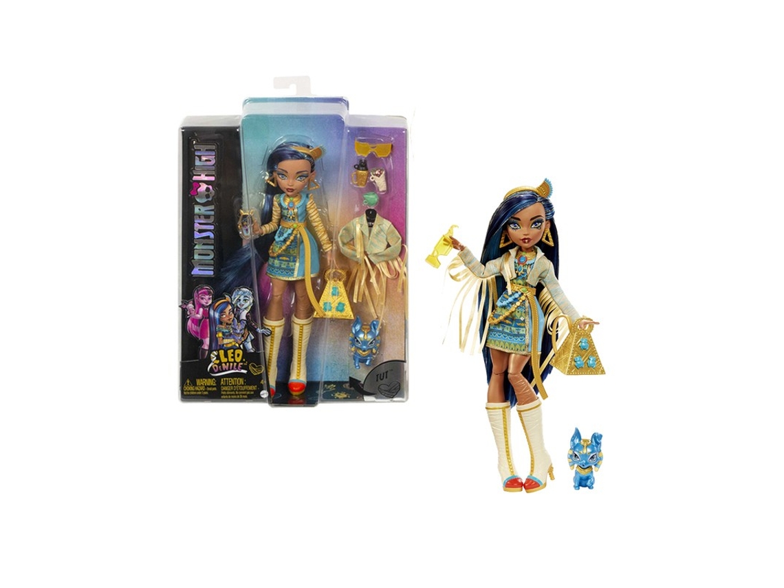 Boneca MONSTER HIGH Cleo De Nile (Idade Mínima Recomendada: 4 anos)