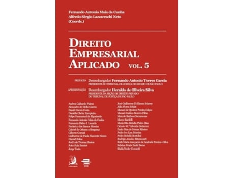 Livro Direito Empresarial Aplicado Volume 5 De Diversos (português Do Brasil)