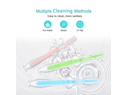 Mali 3 Pcs Escova de Dentes Treinamento Bebê Silicone Macio com Base Ventosa Chupeta Dentição 3 36 Meses