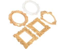 Conjunto 5 Peças Acessórios Fotografia Incluindo Porta Retratos Molduras Fotos Unhas Manicures Ideal Exibir GOKOCO