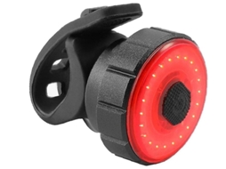 Luz Traseira Bicicleta 7modos Inteligente Freio Preta Yizhood