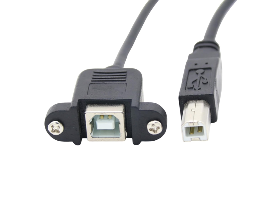 Cabo Extensor Usb 2.0 Tipo B Macho-fêmea Para Impressoras E Scanners Com Materiais