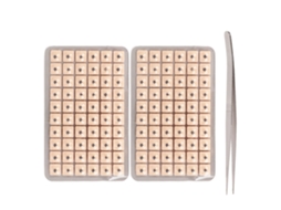 120pcs Parche De Pressão Auricular E Pérolas De Acupuntura Magnética Para Perda De Peso